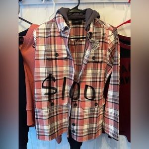 Harley Davidson flannel jacket